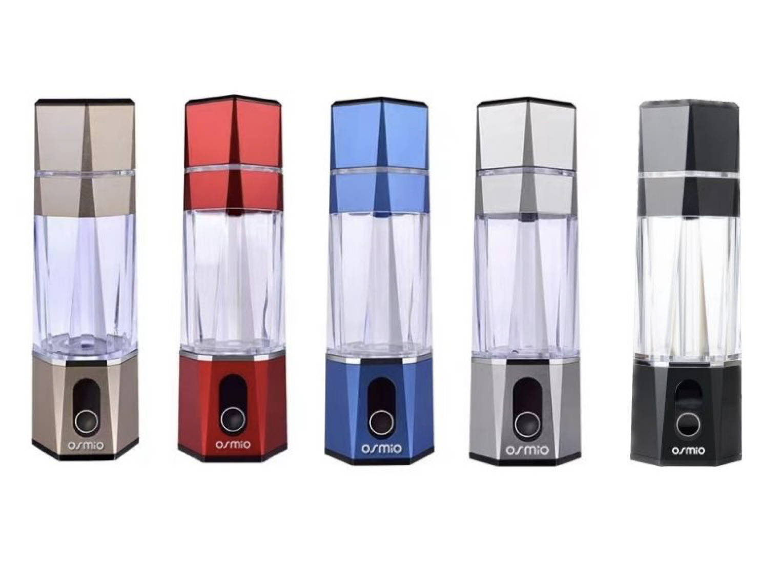 Osmio H2Xagen Hydrogen Water Bottle Blue